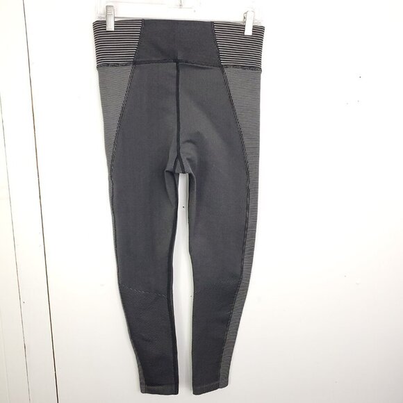 Aerie Pants Womens Offline Leggings Thick Stretchy 7/8 Length Gray Colorblock - Picture 6 of 10